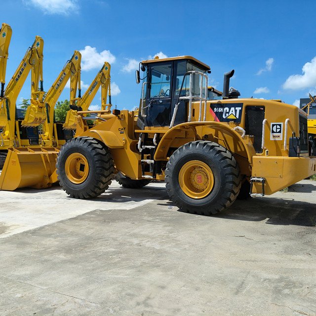 Affordable Used Loaders CAT 966H Original Front Loaders Original Construction Building Engineering Caterpillar Equipment in Sale