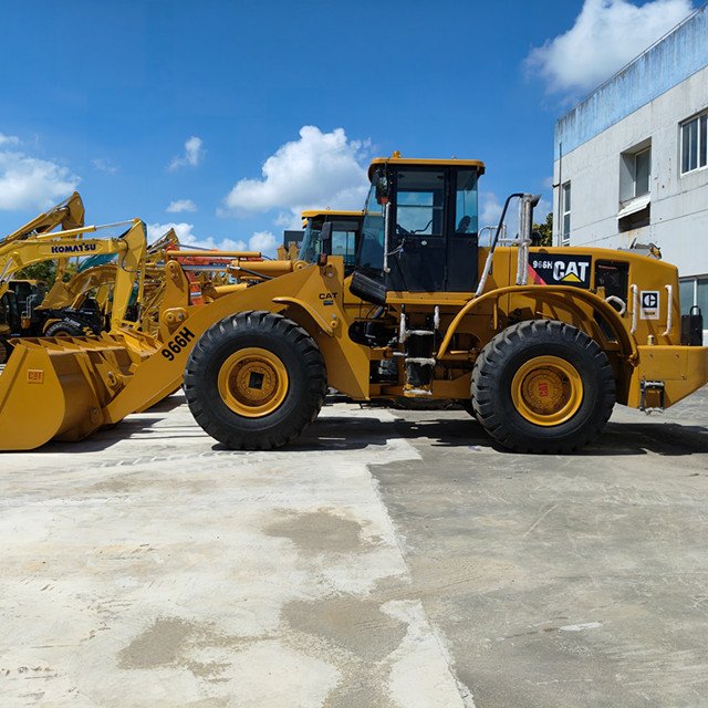 Affordable Used Loaders CAT 966H Original Front Loaders Original Construction Building Engineering Caterpillar Equipment in Sale