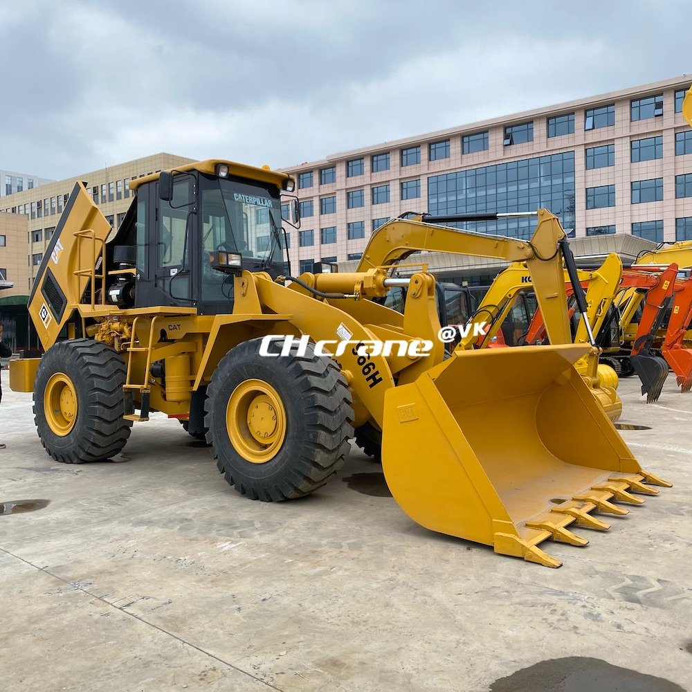 Used CAT 966 wheel loader Caterpillar 966 966H 966F 950G 950F 980G front loader original CAT 966 end front wheel loader for sale