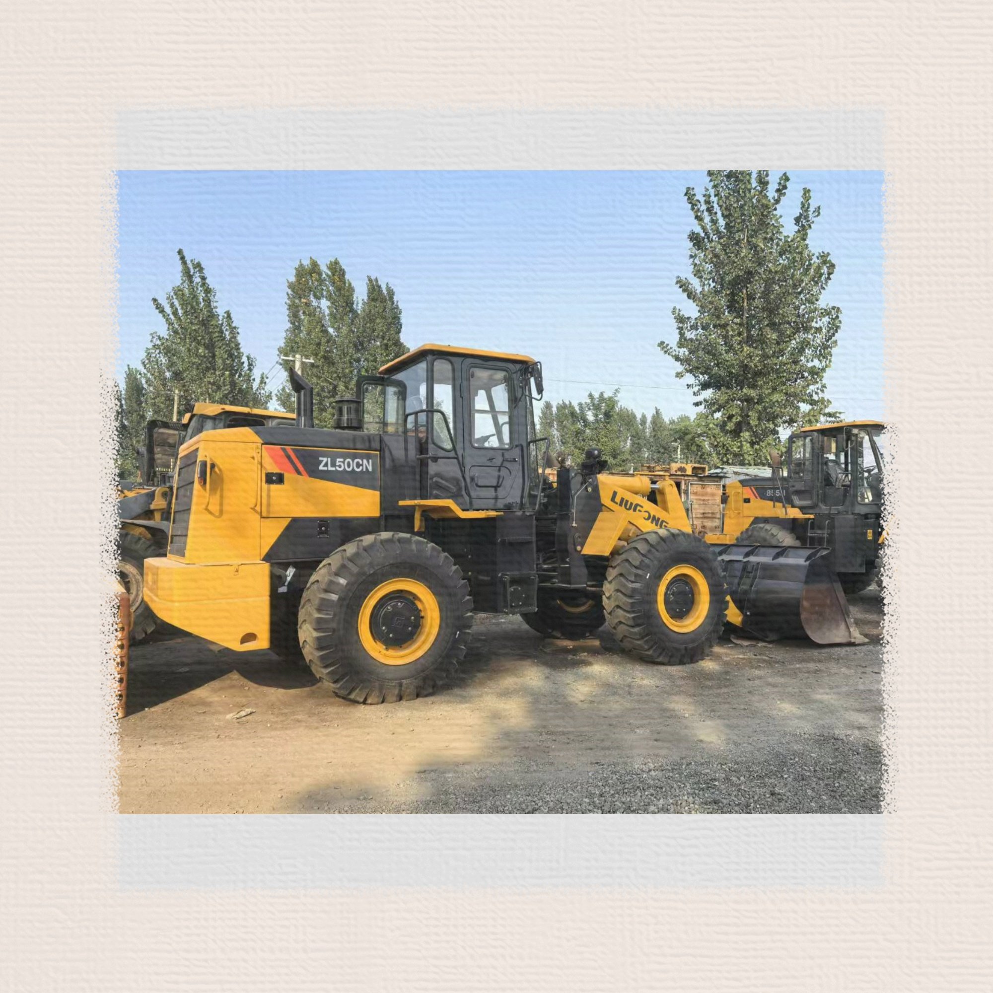 Liugong ZL50 hydraulic used loader good performance quality excellent available now
