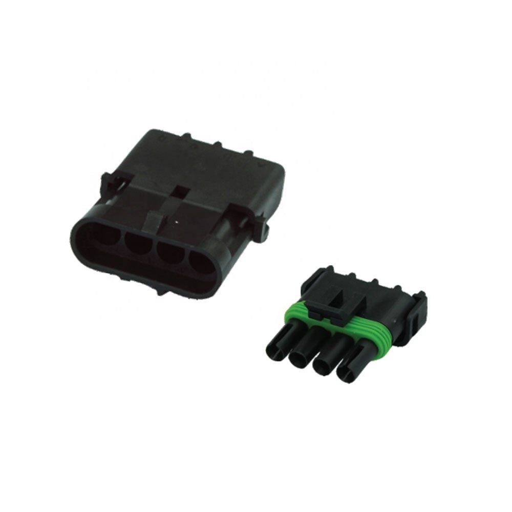 1 2 3 4 6Pin Male&Female Waterproof Wire Harness Electric Terminal Auto Connector 12010717 12015793