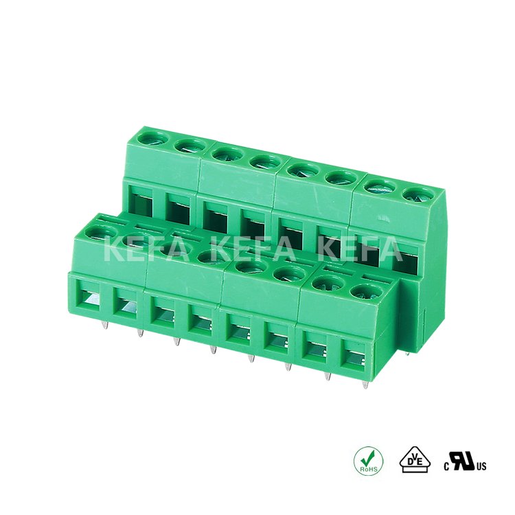KF127B-5.0/5.08 5mm 5.08mm Pitch Pcb Wire Connector high current terminal block