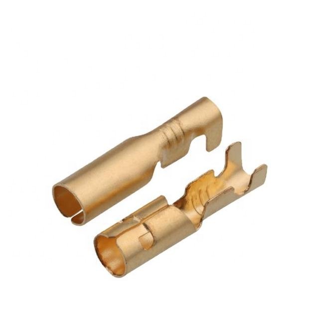 Made in China 4.0 bullet holder round socket connector car copper parts DJ221-4A terminals