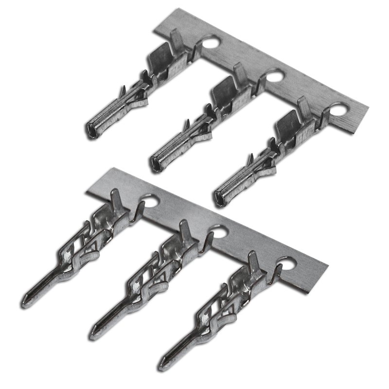 HRB 3.0 Plug Housing Single Row 4 Circuits Panel Mount Ears Electrical plug wire connector