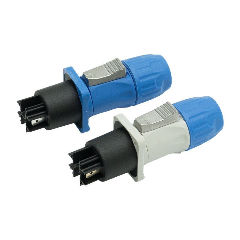 PRATT High Current Capacity 3 Pin Outdoor Rental Led Display Plastic Female Powercon Connector