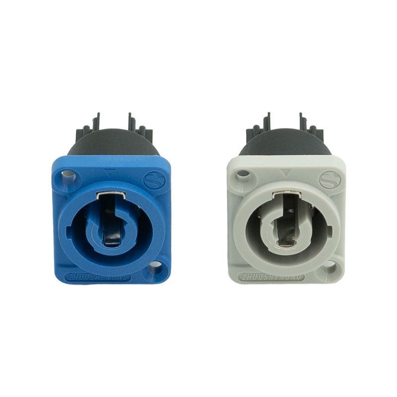 PRATT High Current Capacity 3 Pin Outdoor Rental Led Display Plastic Female Powercon Connector