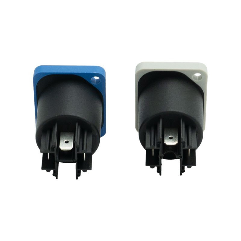 PRATT High Current Capacity 3 Pin Outdoor Rental Led Display Plastic Female Powercon Connector