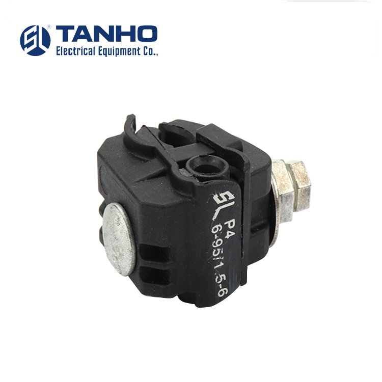 TANHO electrical connectors insulated piercing cable connector outdoor P4 Insulation Piercing Cable Tap Connector for Cable