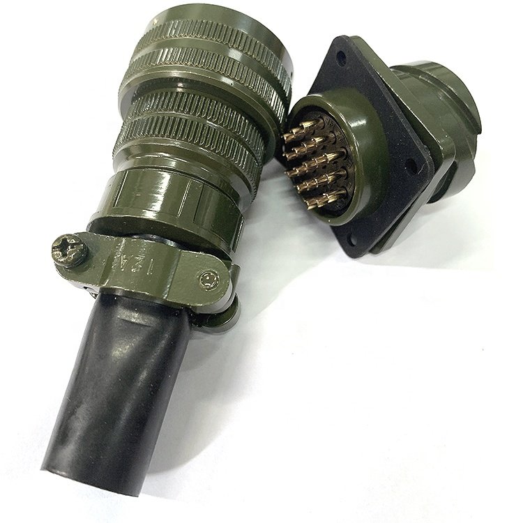 Circular Connector VG95234 MS3106A 1-26S 1-25Pin Male & Female Plug Socket Push Pull Selflocking Connector
