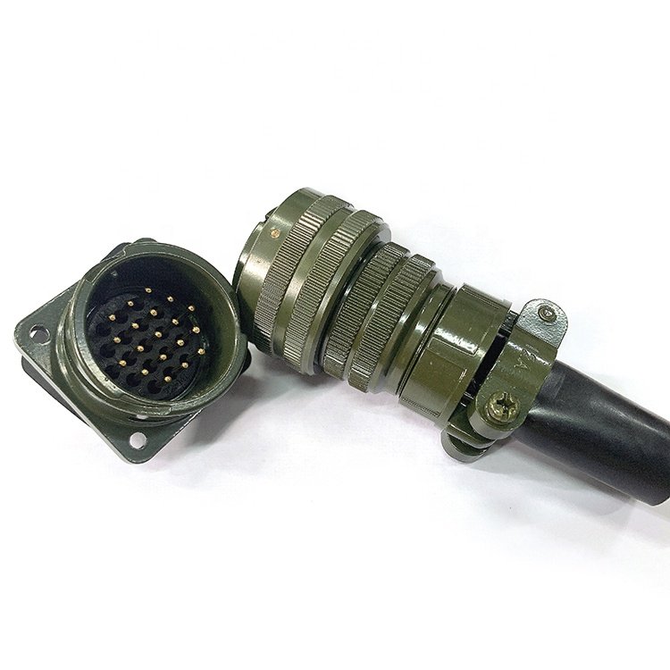 Circular Connector VG95234 MS3106A 1-26S 1-25Pin Male & Female Plug Socket Push Pull Selflocking Connector