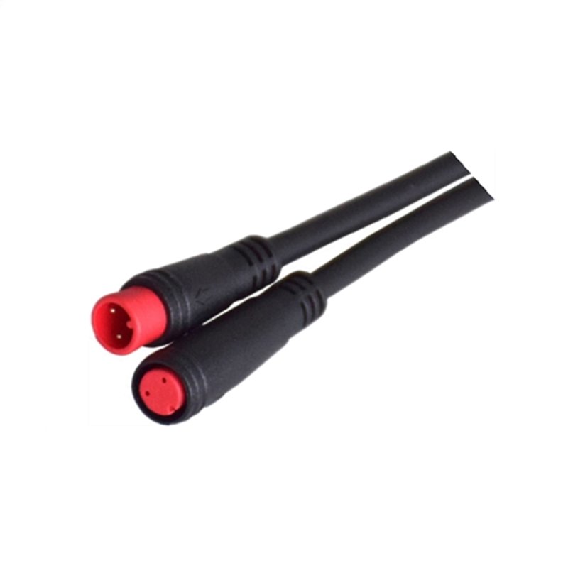 Electric bike scooters 2 pin m8 2pin IP65 wire waterproof connector