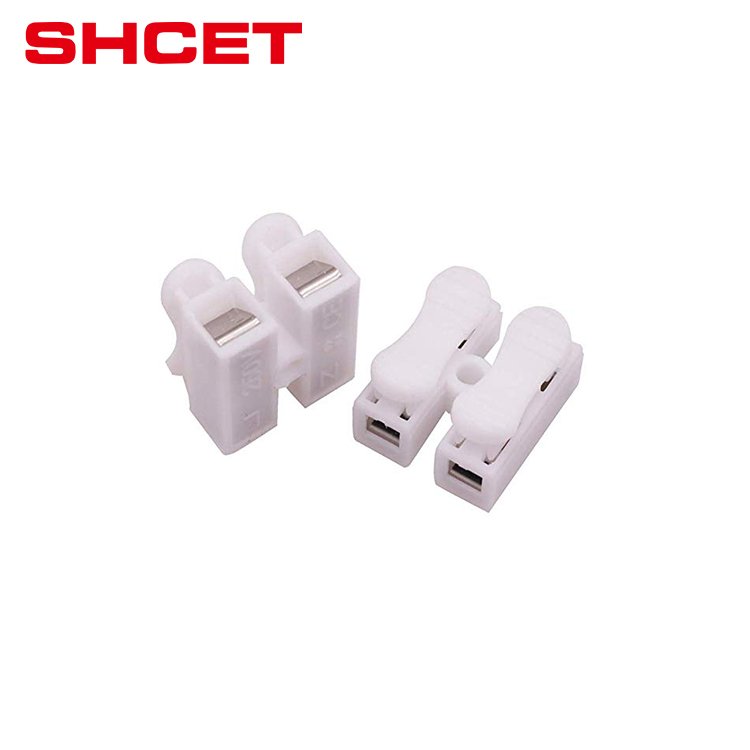 Hot selling CMK823 Electrical quick strip light plastic push wire terminal block fast press connectors