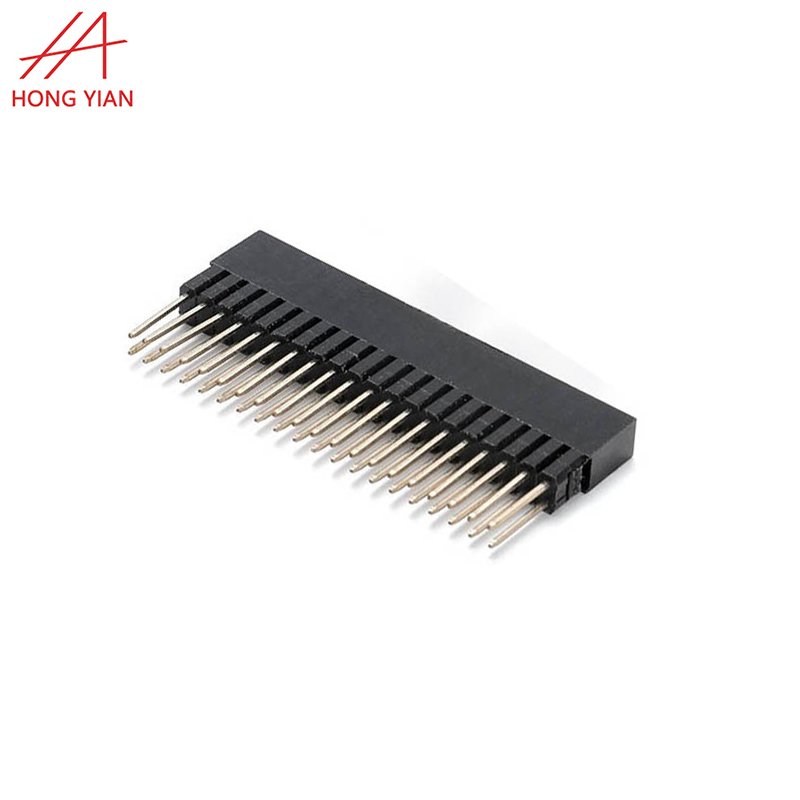 PC/104 Double Single Row 2.54mm 2mm Add Housing 10P 20pin 2*24P 50P Press-fit Industrial Female Header Stack Connector
