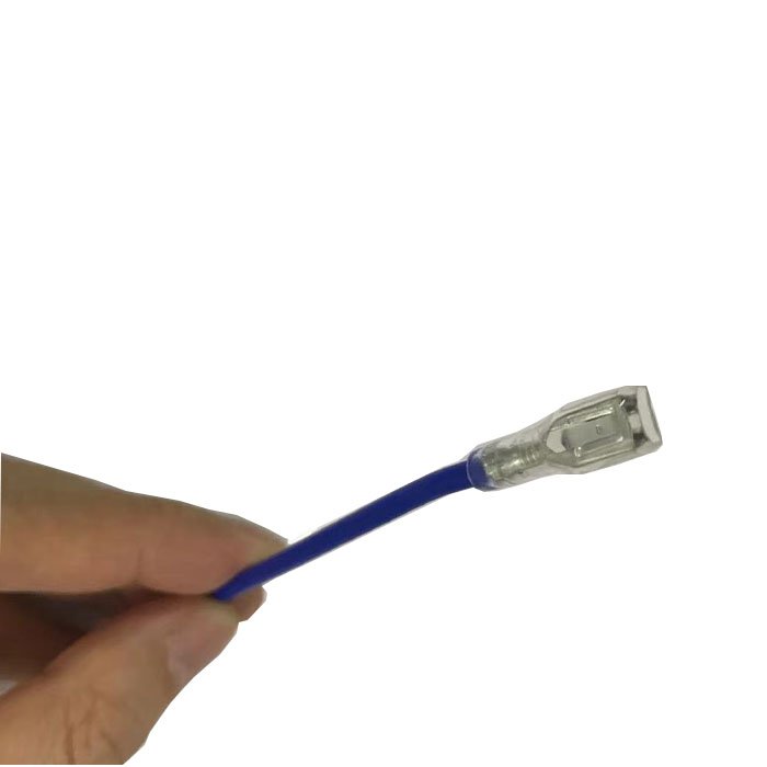 4.8MM quick release connector with 16awg/18awg/20awg pvc/silicone wire