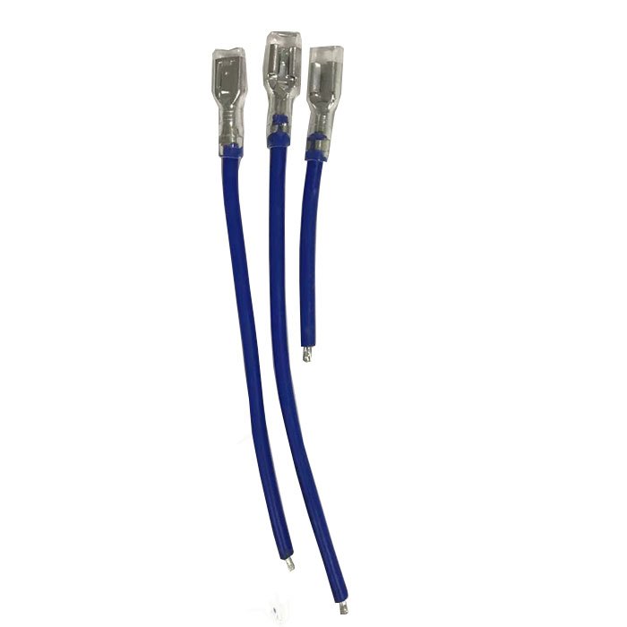 4.8MM quick release connector with 16awg/18awg/20awg pvc/silicone wire