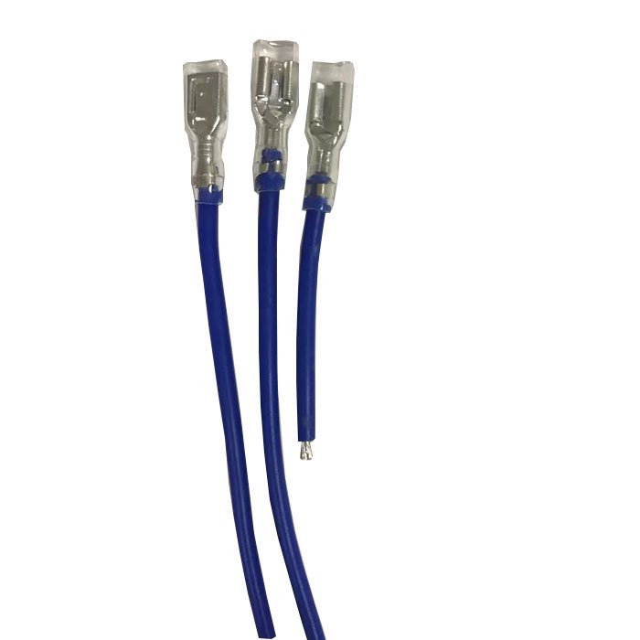 4.8MM quick release connector with 16awg/18awg/20awg pvc/silicone wire