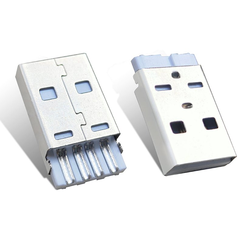 2024 Hot sale 5v 1000pcs usb female solder connector type A adapters usb A connector