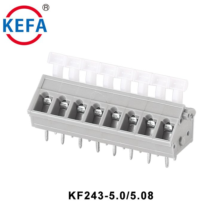 KEFA KF243-5.0 Mini Size Quick Connector Pcb Terminal Block Spring Connector For Sale