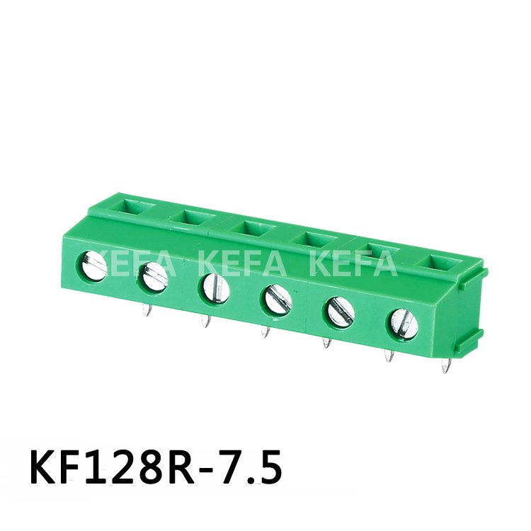 KEFA KF128R-7.5/7.62 300V 10A Plastic Electrical Block Terminal And Screw For Block Terminal Blocks/Connectors