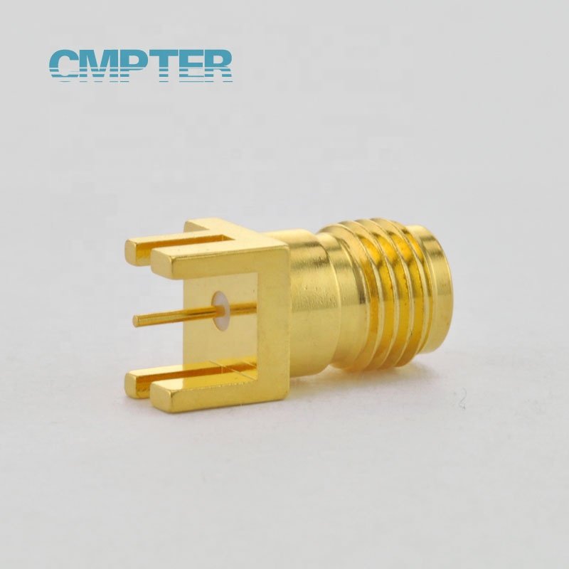 3.5mm Female jack for PCB Board connector, Edge Mount, DC to 26.5GHz