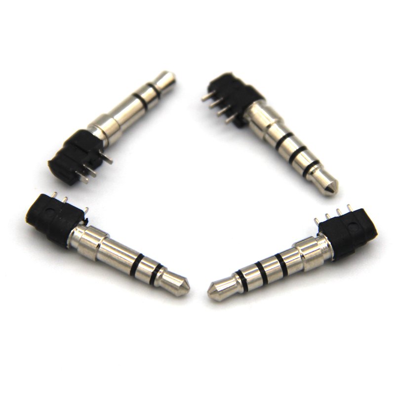 Factory Supply OEM DIP Stereo Jack TRRS 3.5 mm 4 Pin Audio Connector