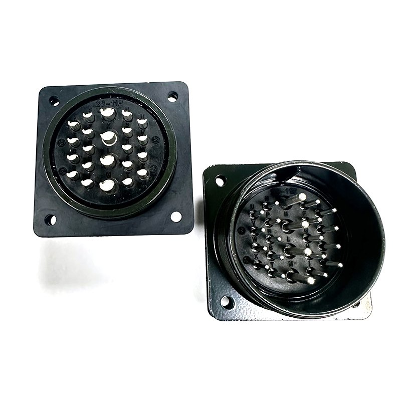 MS5015 Circular MS3106A 28-1S Connector 22 pin Male Plug