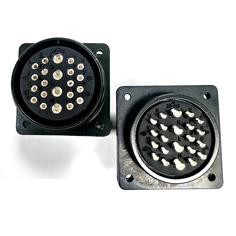 MS5015 Circular MS3106A 28-1S Connector 22 pin Male Plug