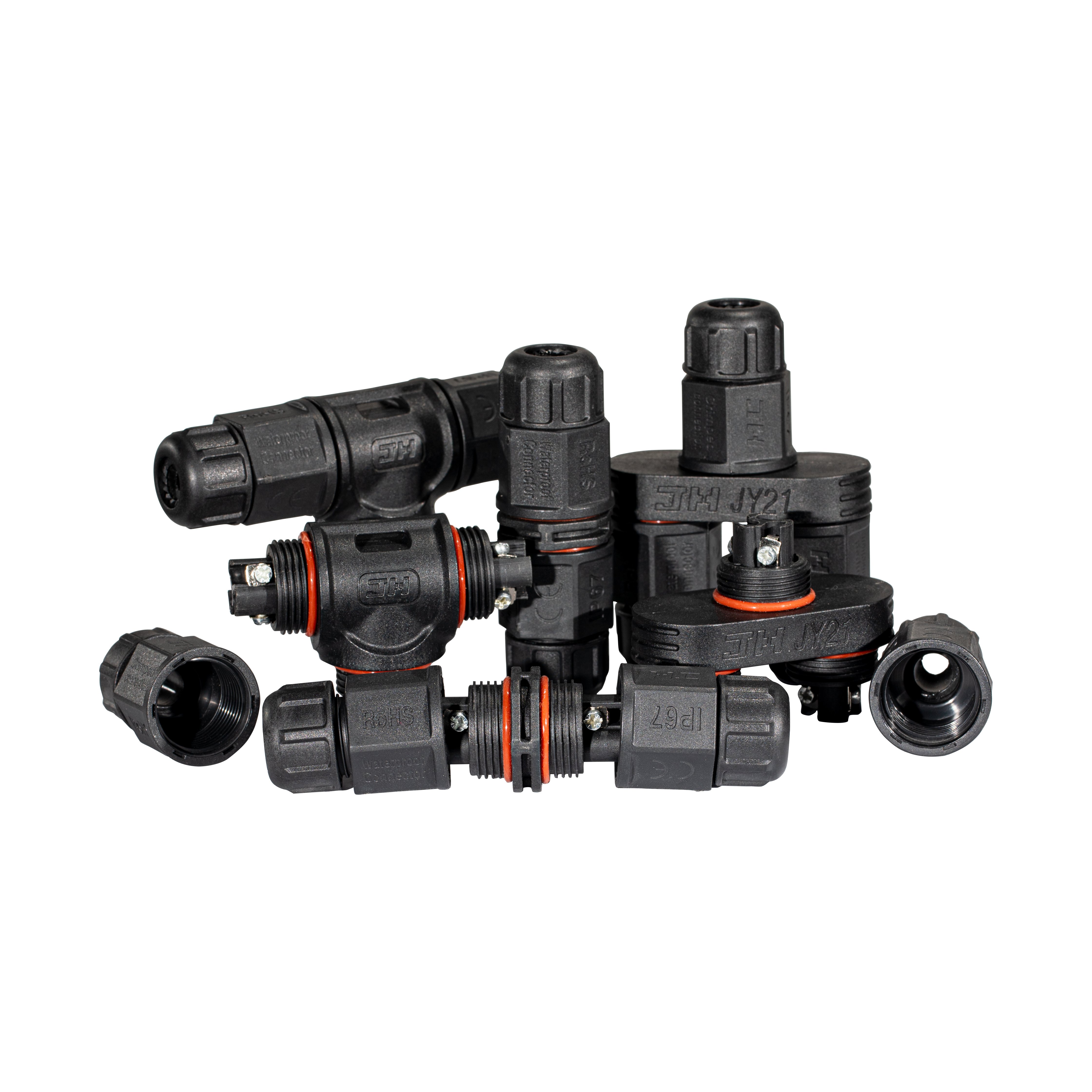 M21 Connector IP67 Source Manufacturer M21 Quick Plug Waterproof Connector 2 4 6-pin Waterproof