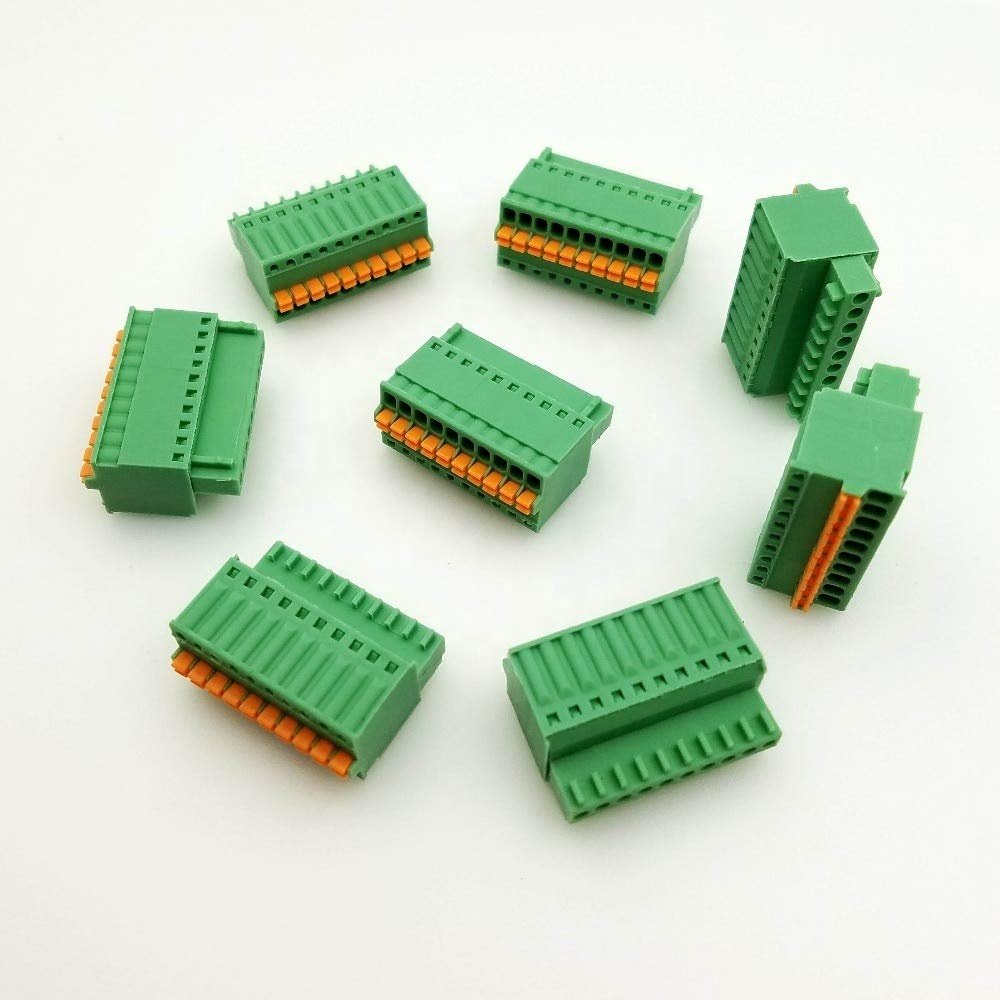 KeeYees 60pcs 5mm Pitch 2 Pin & 3 Pin PCB Mount Screw Terminal Block Connector for Arduino