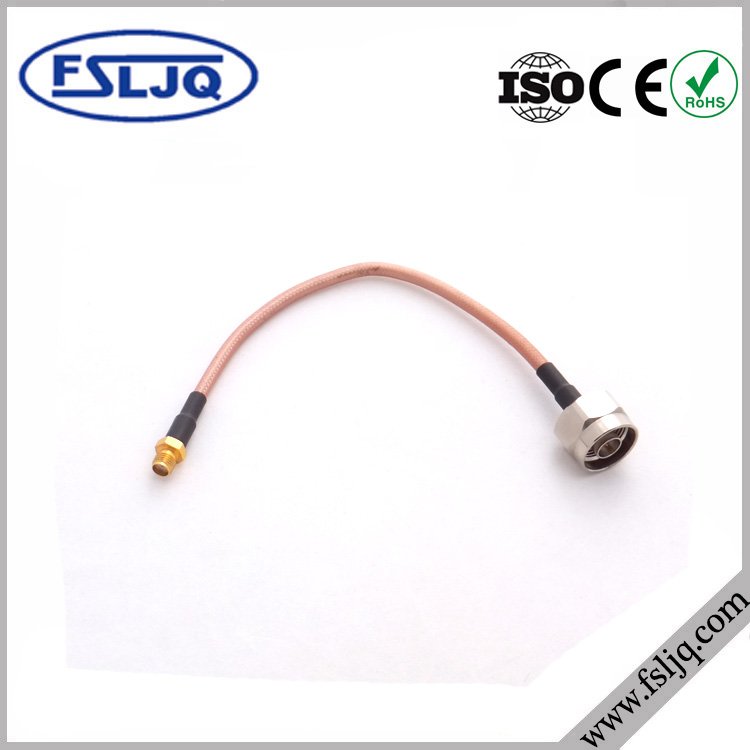 SMA RF Connector Male To BMA Male Head Straight-through DC-6GHz, Copper-plated Coaxial Adapter Or PR SMA Connector