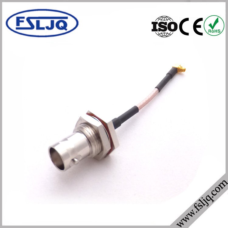 SMA RF Connector Male To BMA Male Head Straight-through DC-6GHz, Copper-plated Coaxial Adapter Or PR SMA Connector