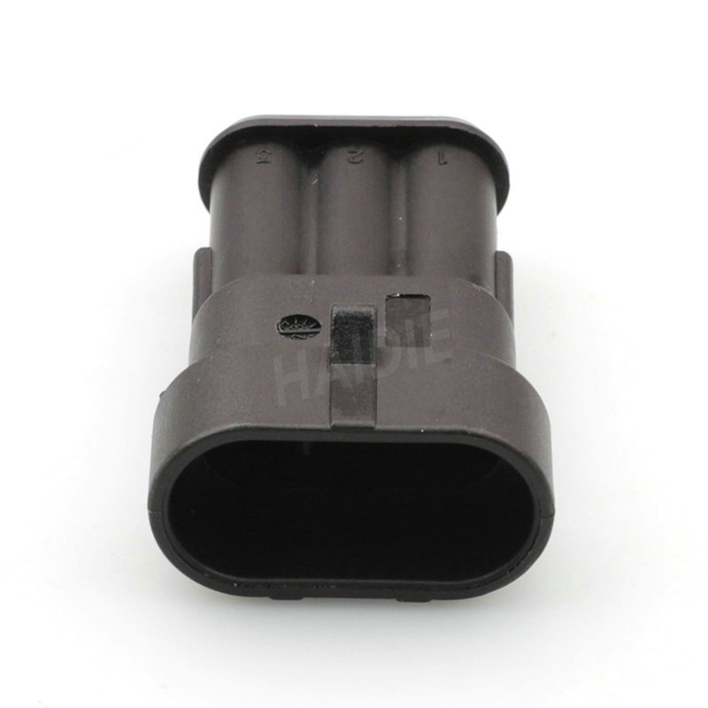 3 pin female Waterproof Plastic Cable Wiring Harness Car Electrical Housing Automotive Auto Wire Connector plug282105-1