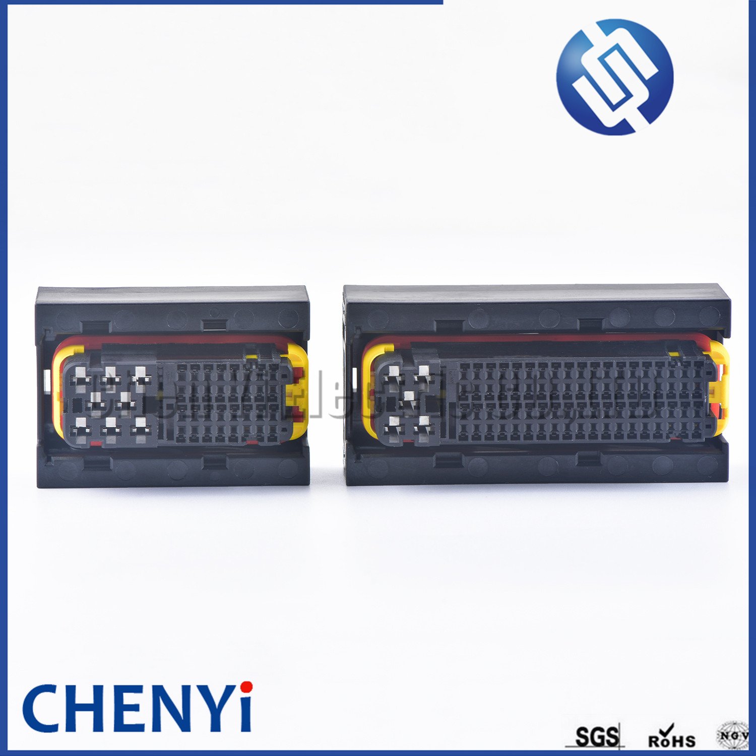 40 Pin 81 Pin PCB ECU Black Socket Ignition Harness Connector Plug 1473244-1 1473247-1 1473252-1 With Terminals Seal