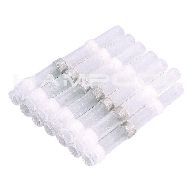 Hampool Wholesale Different Sizes Automobile Heat Shrink Butt Connectors
