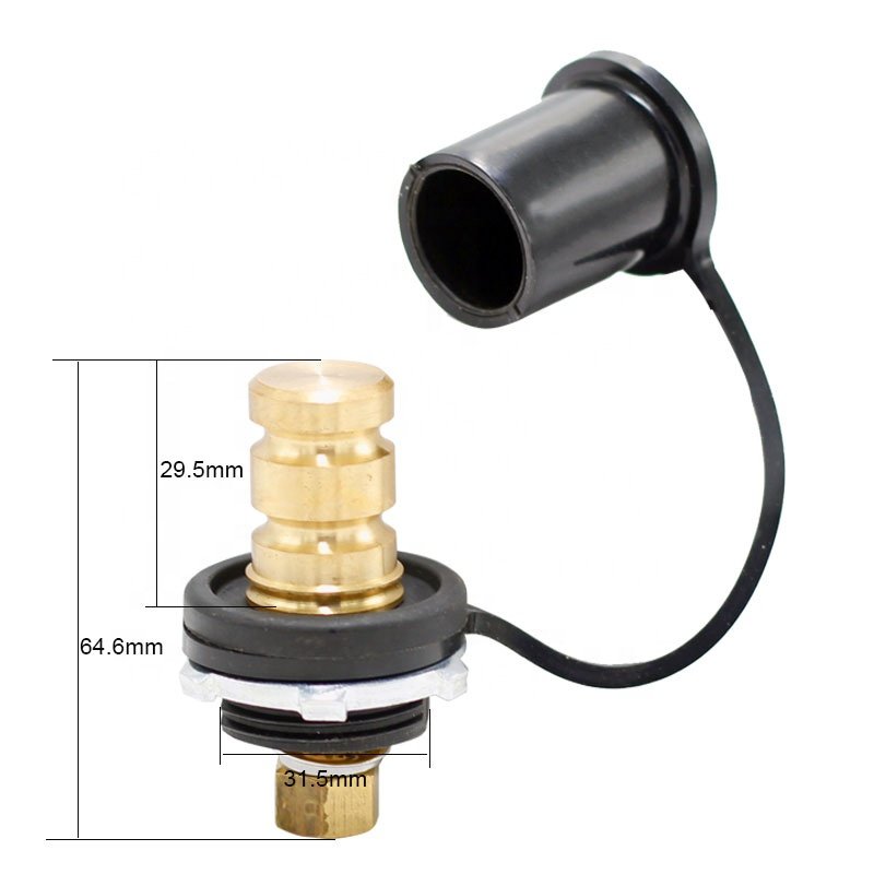 250ACar Thru Panel Battery Terminal Connector 20MM Studs Red 250A Battery Charger Post With Cover