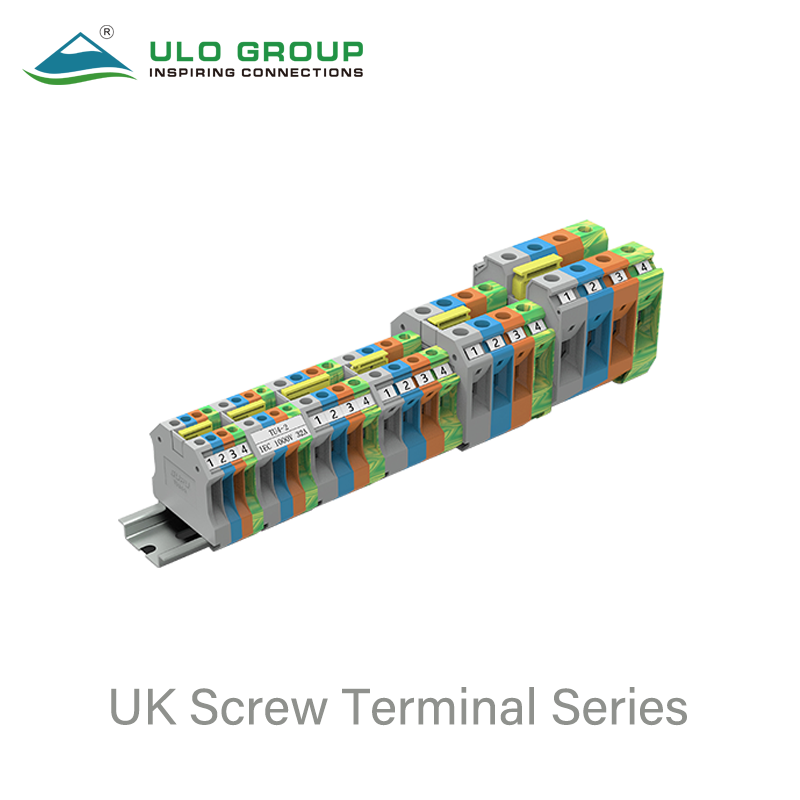 STTB2.5 double-level spring-cage type din rail power supplies terminal blocks screwless electrical connector plastic 22A