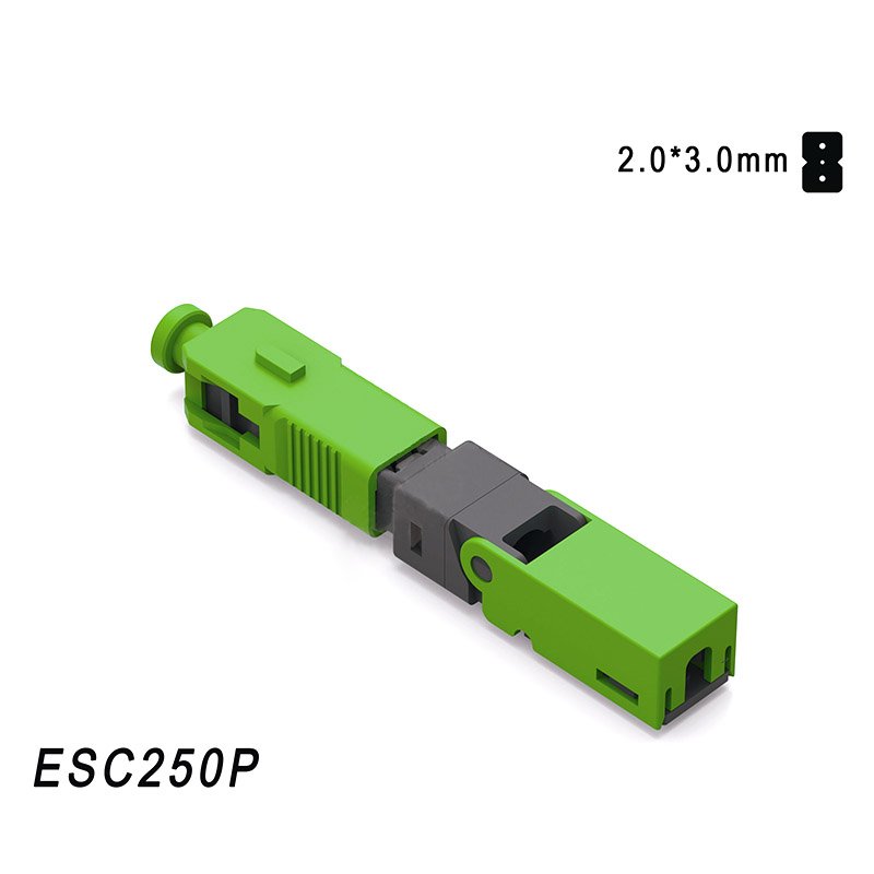 FTTH FTTR connector 2.0*3.0 Screw SC250P-LW On site assembly of mechanical fiber optic quick connectors fast connectors