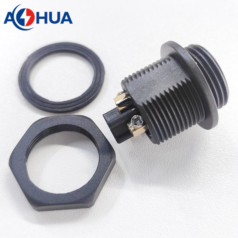 Panel Mount 15A 1.5mm 3 Pin Power Wire Harness Assembly Waterproof Male Female Cable Connector