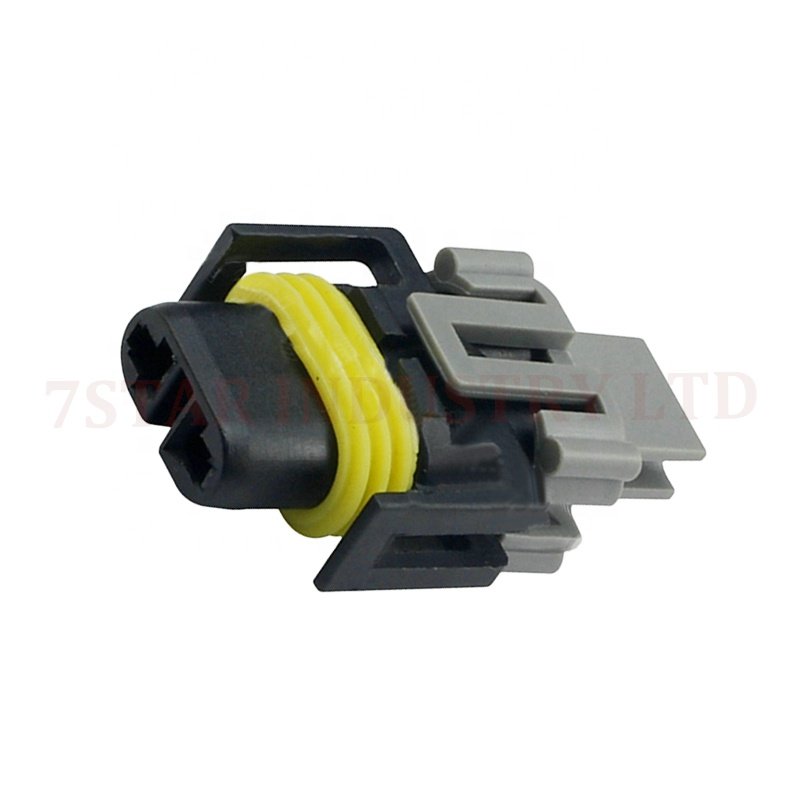 auto 2 pin H8 H9 880 H11 fog light xenon lamp plug connector 12124819 with terminals DJ7028Y-2.8-21