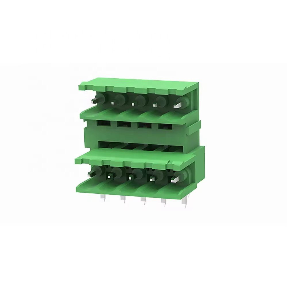 Factory custom 2EDGRT-5.08 double rows PCB terminal blocks 5.08mm pluggable terminal two layer PCB connector PHOENIX DEGSOB