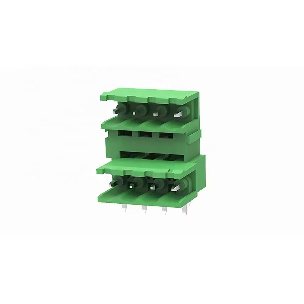 Factory custom 2EDGRT-5.08 double rows PCB terminal blocks 5.08mm pluggable terminal two layer PCB connector PHOENIX DEGSOB