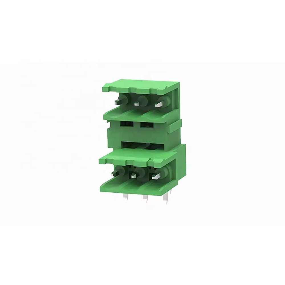 Factory custom 2EDGRT-5.08 double rows PCB terminal blocks 5.08mm pluggable terminal two layer PCB connector PHOENIX DEGSOB