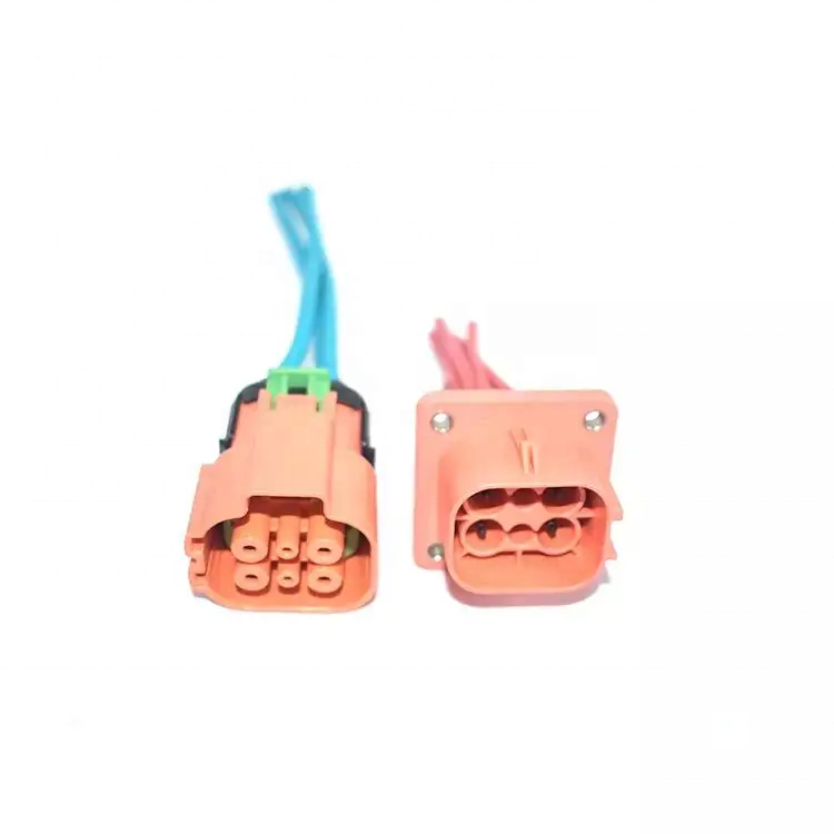 32a 4pin Cabinet New Energy Photovoltaic Through The Wall Plug And Socket Energy Storage Lithium Battery Connector