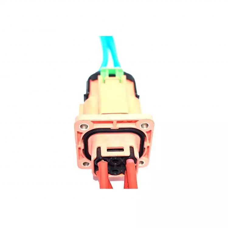 32a 4pin Cabinet New Energy Photovoltaic Through The Wall Plug And Socket Energy Storage Lithium Battery Connector