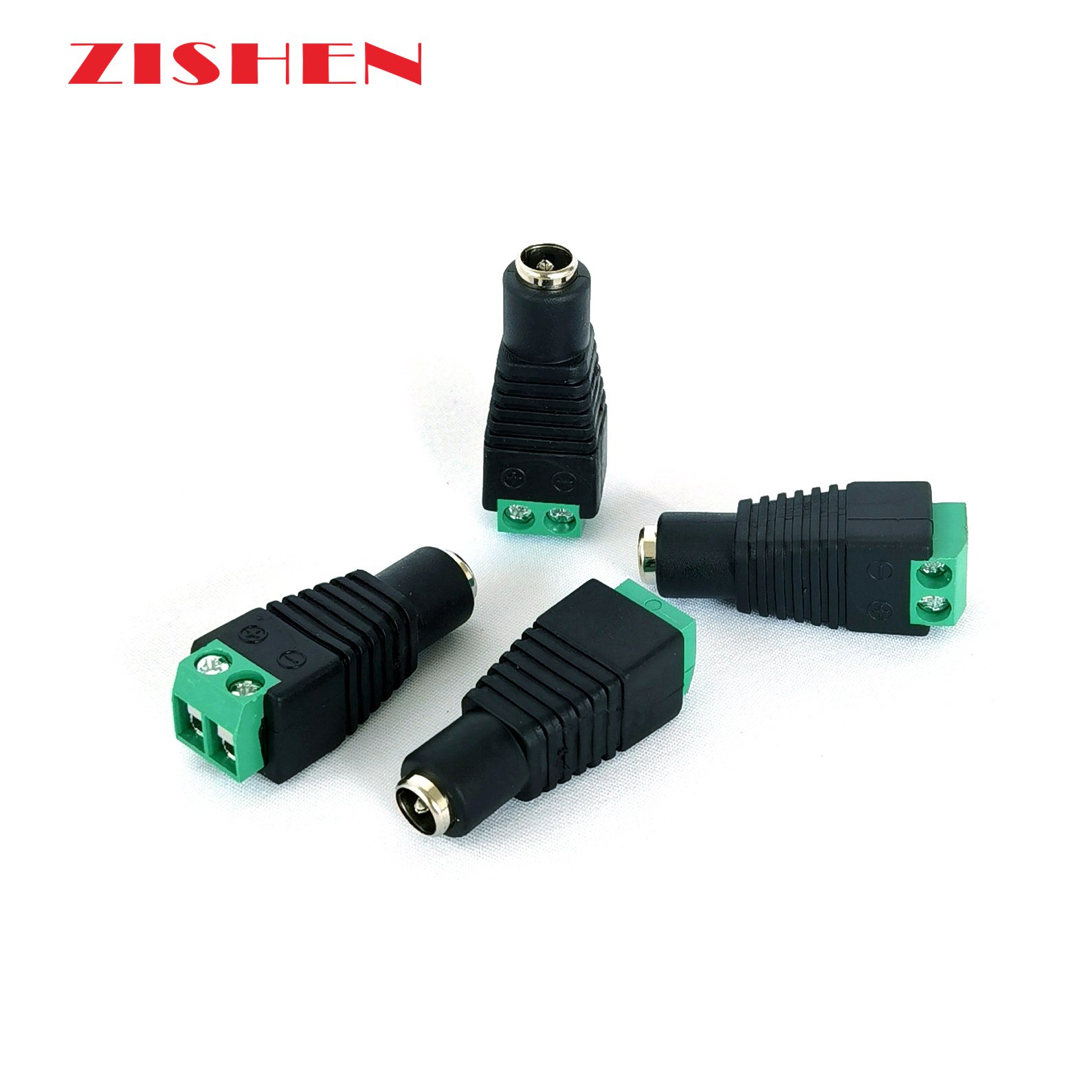 5.5*2.1Mm CCTV DC Male Power Jack Connecter AC DC Power Jack Adapter CCTV Female Power BNC Connector