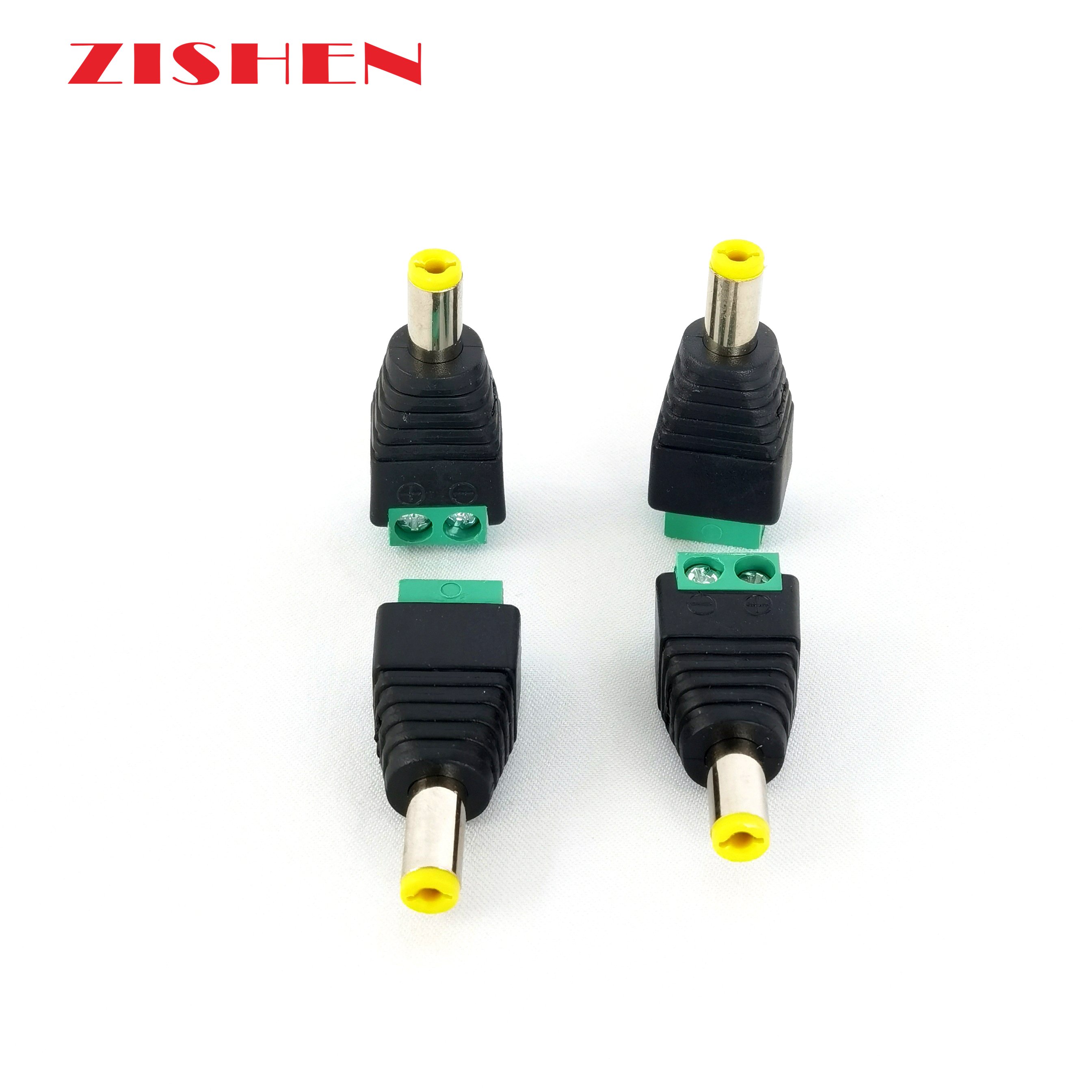 5.5*2.1Mm CCTV DC Male Power Jack Connecter AC DC Power Jack Adapter CCTV Female Power BNC Connector