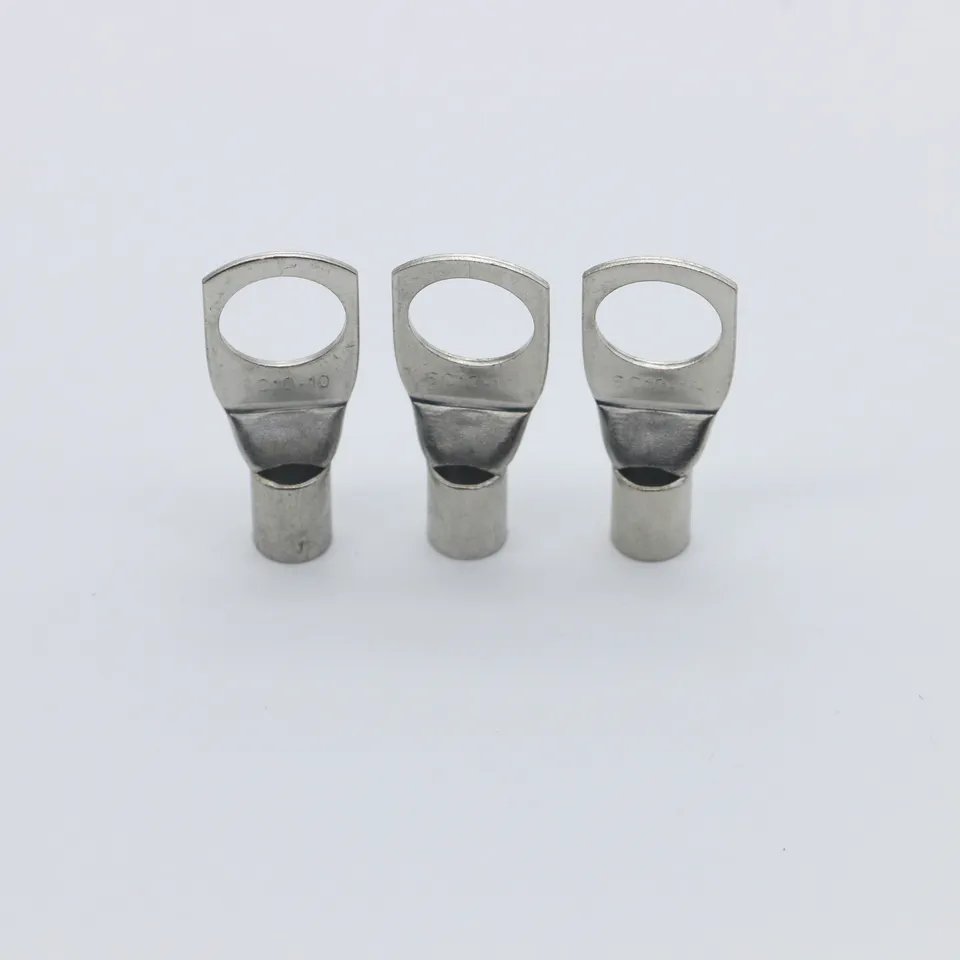 Copper tube SC automobile terminal non-insulated cable lug connector automobile terminal