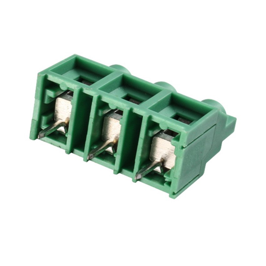 factory 300V 30A KF635 WJ635 DG635 2PIN 3PIN rising clamp brass screw terminal block connector with PCB