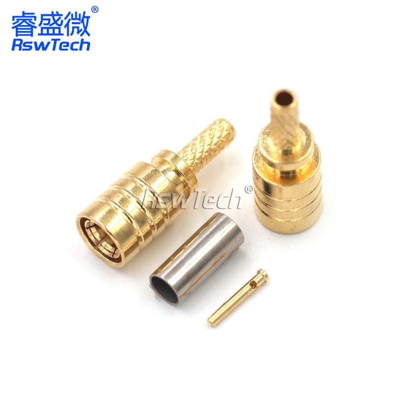 SMB-K-1.5 straight female inner hole Extension Waterproof Dc Jack 5.5mm banana plug 6 pin Connector