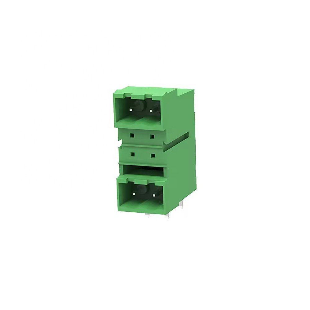 PCB pin header 90 degree right angel terminal blocks male female two rows Phoenix plug in terminal blocks connector DEGSON